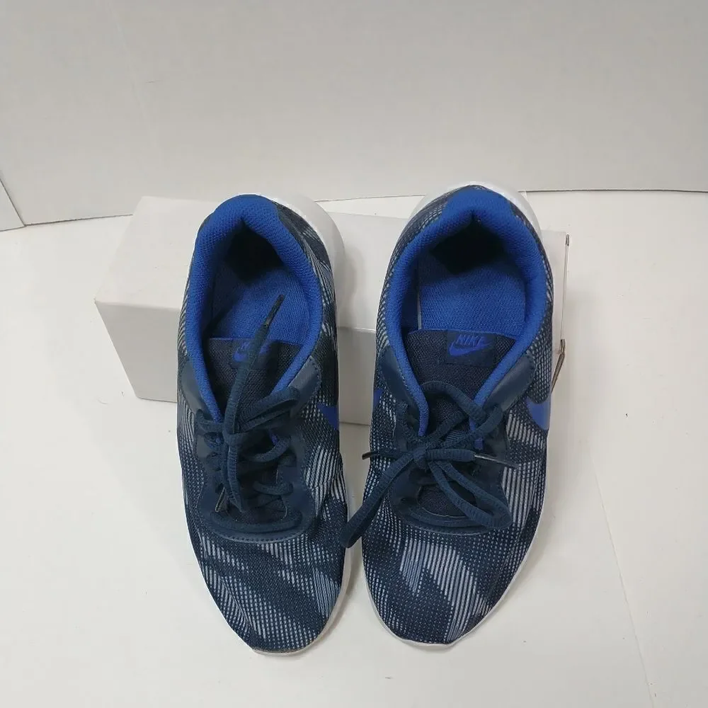 Nike Tanjun (GS) Unisex 833671-401 Youth Size 6  BLUE/MULTI COLOR